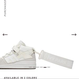 FORUM MID SHOES
ALUMINIUM / CREAM WHITE / GUM